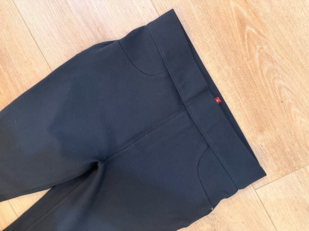 Spanx The Perfect Pant Black Ponte Ankle Women’s S/P Slim Shaping Legging EUC